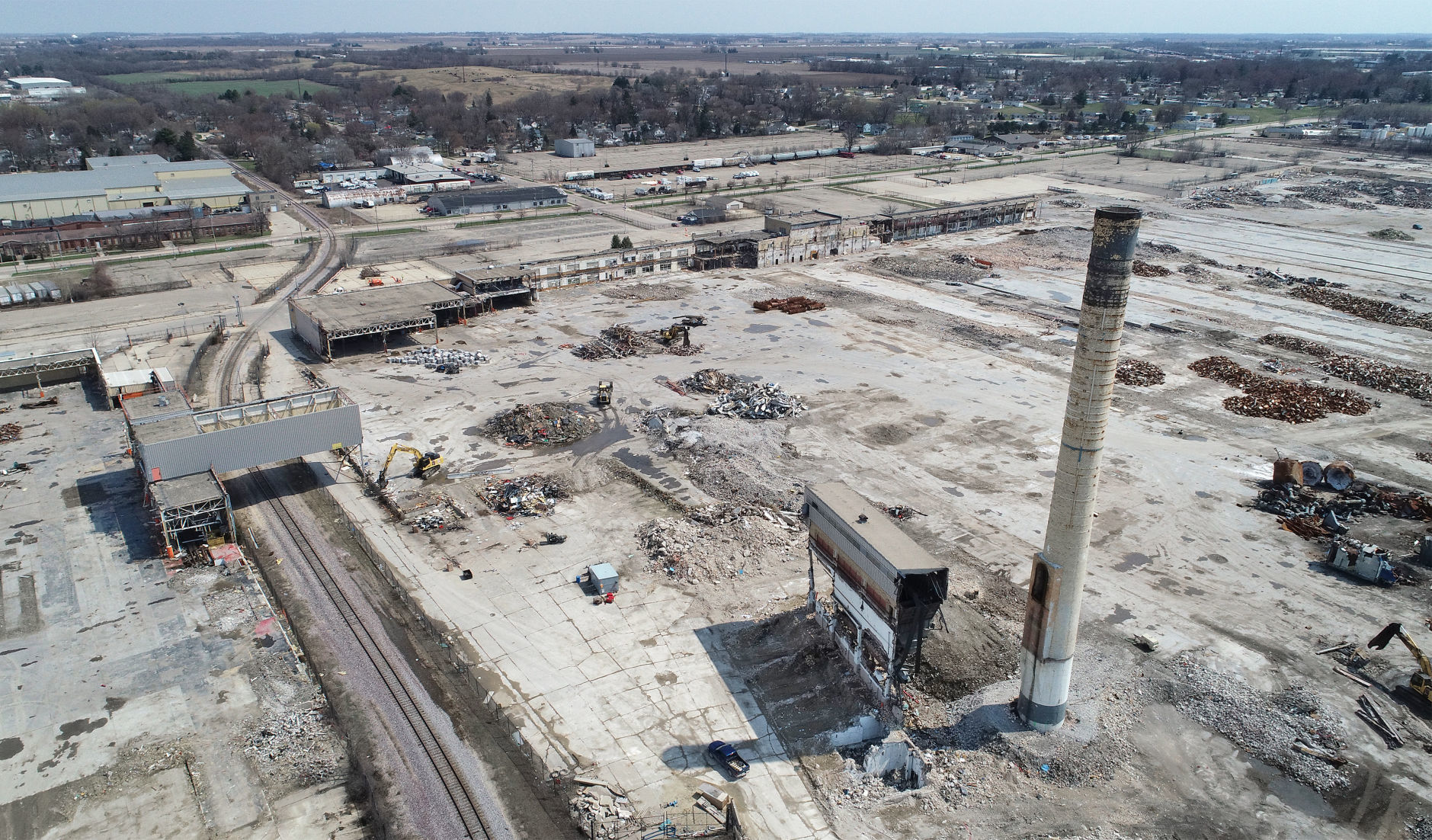 GM site owner prepares to take down smokestack
